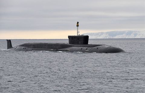 Submarine, Ballistic missile submarine, Cruise missile submarine, Vehicle, Watercraft, Boat, Deep-submergence rescue vehicle, Sea, Arctic, Ship, 