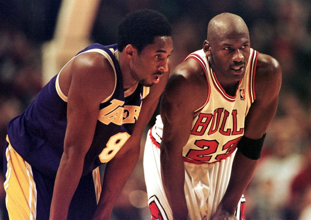 12 Photos of Michael Jordan and Kobe Bryant Through the Years