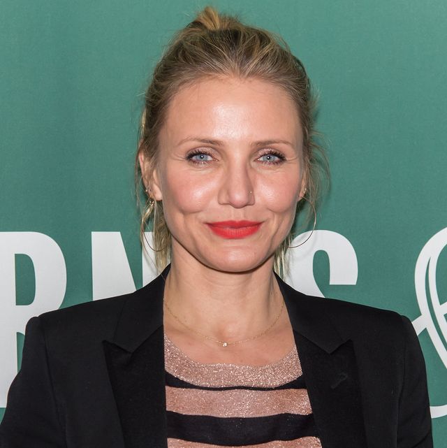 new york, new york   april 06  actress cameron diaz attends her book signing for the longevity book the science of aging, the biology of strength, and the privilege of time at barnes  noble union square on april 6, 2016 in new york city  photo by gilbert carrasquillofilmmagic