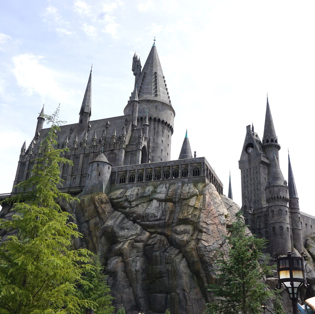 los angeles, usa   april 6 hogwarts is seen in wizarding world of harry potter theme park at universal studios hollywood, in los angeles, usa on april 6, 2016


 photo by mintaha neslihan erogluanadolu agencygetty images