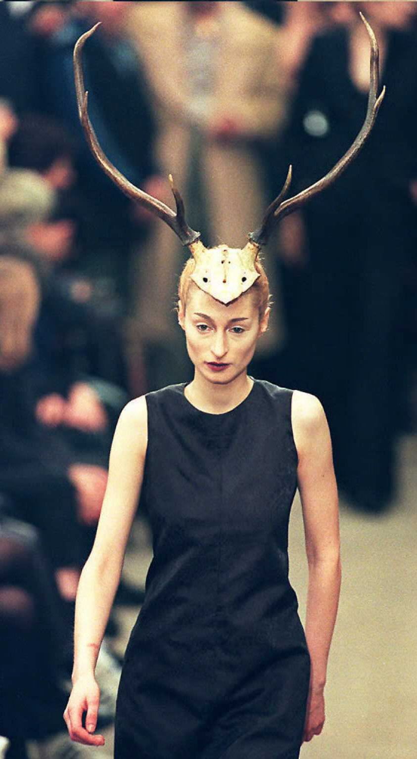 Fashion, Beauty, Antler, Horn, Runway, Headpiece, Haute couture, 