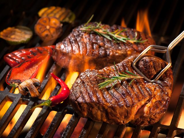 Barbecue, Food, Grilling, Barbecue grill, Cuisine, Roasting, Dish, Grillades, Steak, Cooking, 
