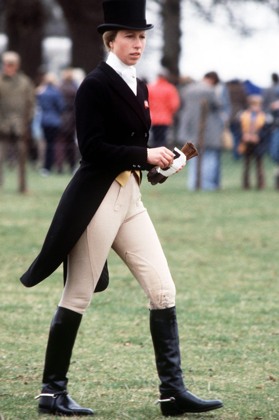 Anne Badminton badminton, united kingdom april 20: princess anne at badminton horse trials. (photo by tim graham photo library via getty images)