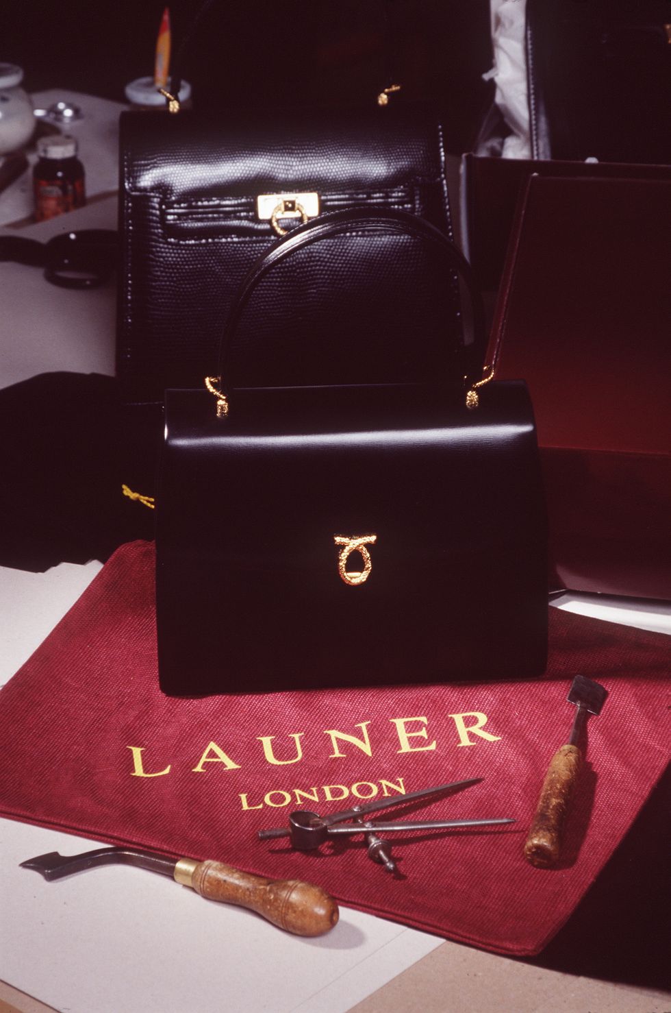 Vintage Launer London Shoulder Bag