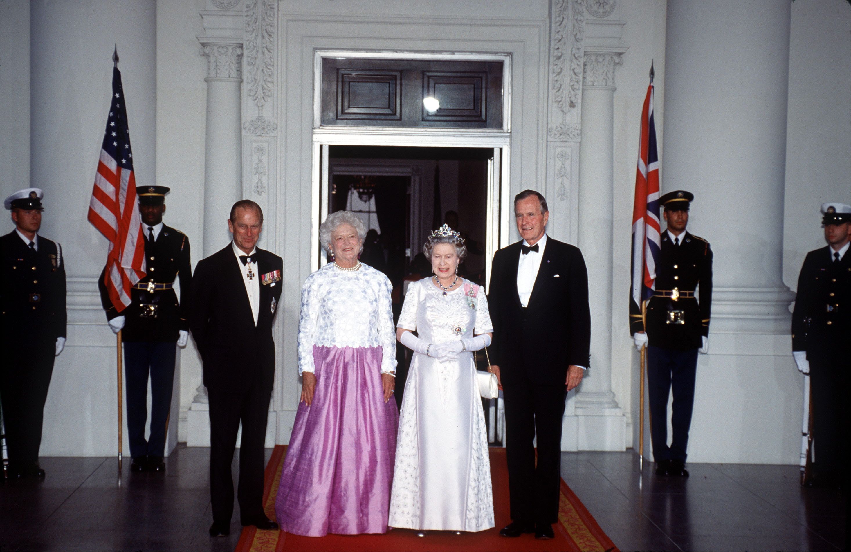 Queen Elizabeth II's rapport with 14 U.S. presidents