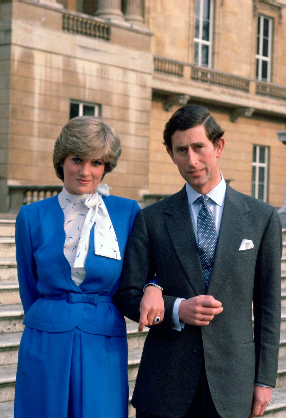 Charles Diana Engagement Day