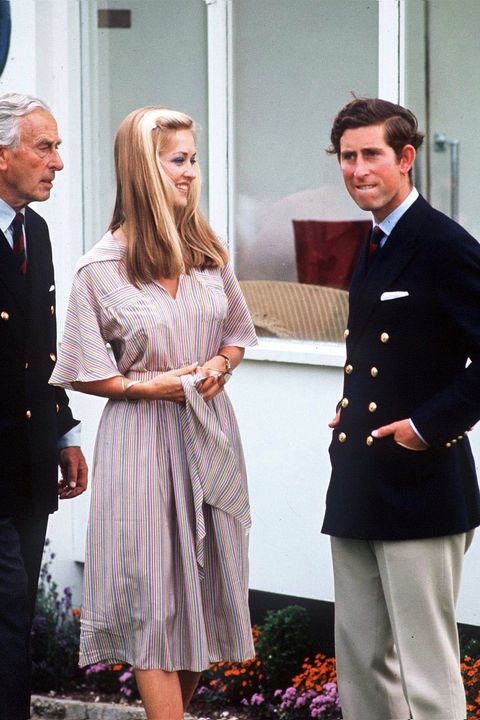 windsor, united kingdom   july 01  prince charles with earl mountbatten and penelope eastwood who became lady penelope penny romsey when she later married norton knatchbull, lord romsey at polo exact date not certain  photo by tim graham photo library via getty images