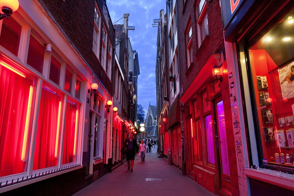 Amsterdam, barrio rojo elle.es
