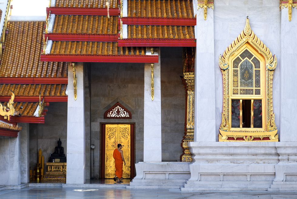 ワット・ベンチャマボピット　バンコク　タイ観光　大理石寺院