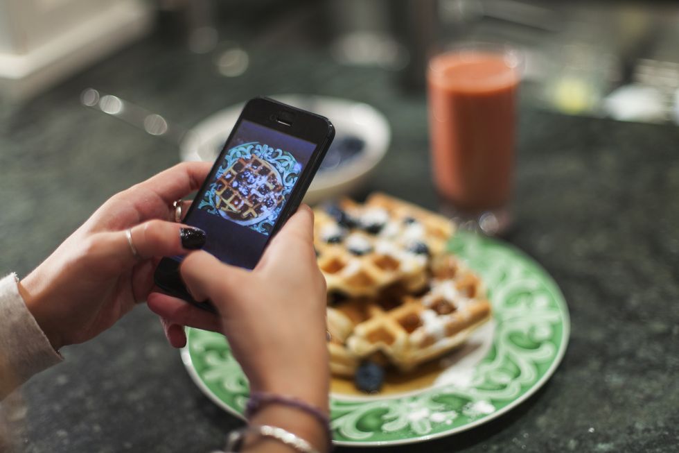 Why posting pictures of your food on Instagram could be making you eat more