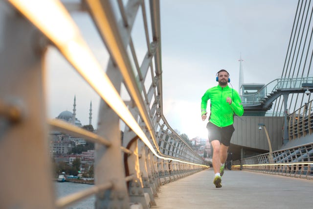 hombre, correr, asia, londres