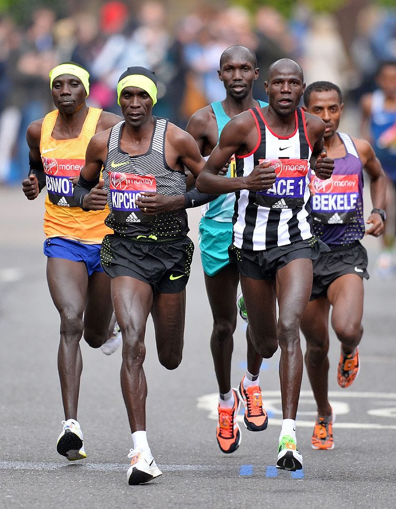 Bekele Kipchoge London Marathon