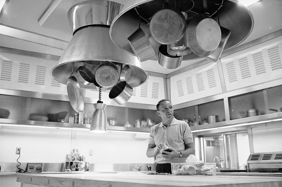 frank sinatra's palm springs kitchen