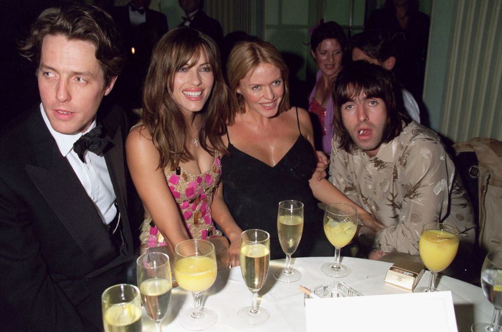 celebs, partying, 90s