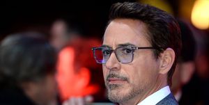 london, england april 26 robert downey jr attends the european premiere of captain america civil war at vue westfield on april 26, 2016 in london, england photo by anthony harveygetty images