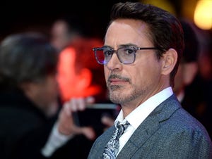 london, england april 26 robert downey jr attends the european premiere of captain america civil war at vue westfield on april 26, 2016 in london, england photo by anthony harveygetty images