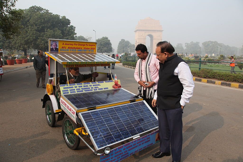 solar panel car india