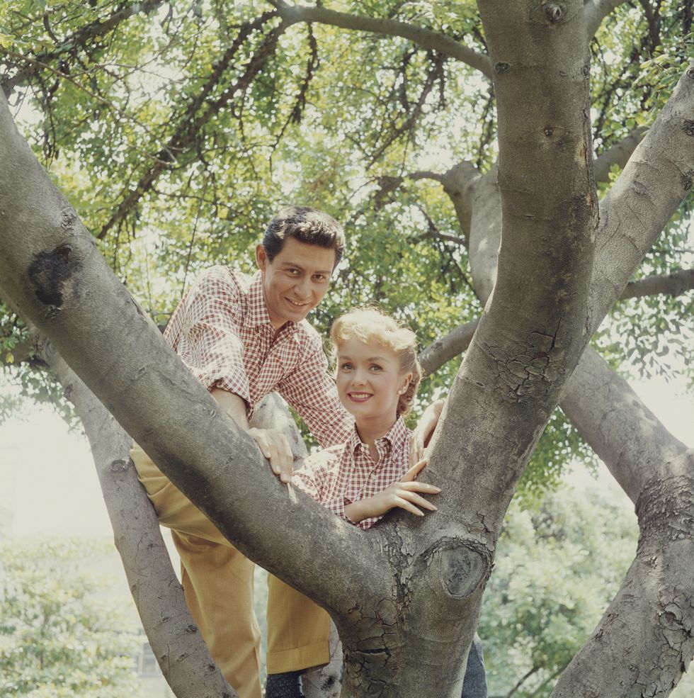 Eddie Fisher and Debbie Reynolds, circa 1955