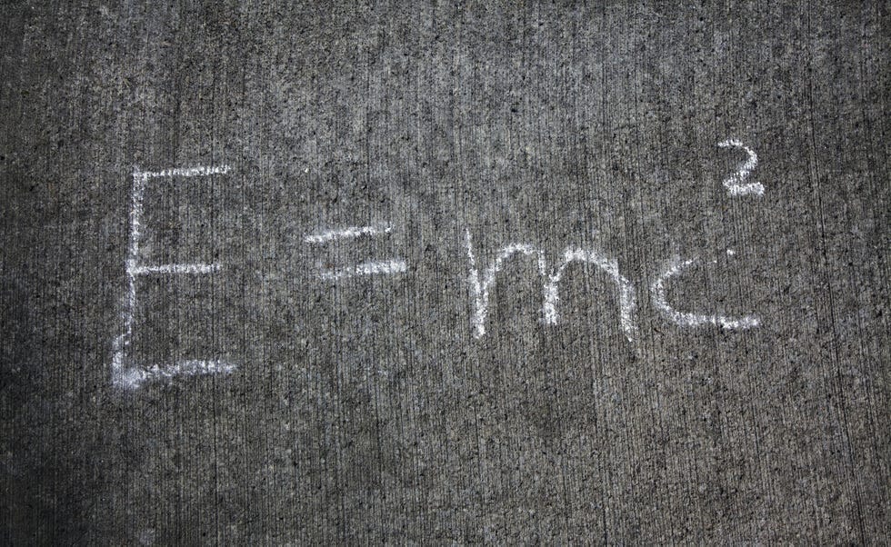 E mc3. E=mc²