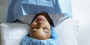 black female hospital patient