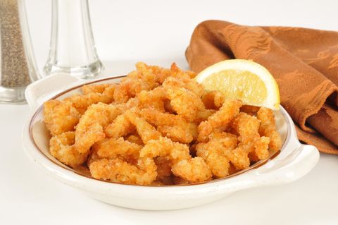 Dish, Food, Cuisine, Ingredient, Fried clams, Fried food, Produce, Deep frying, Side dish, Frying, 