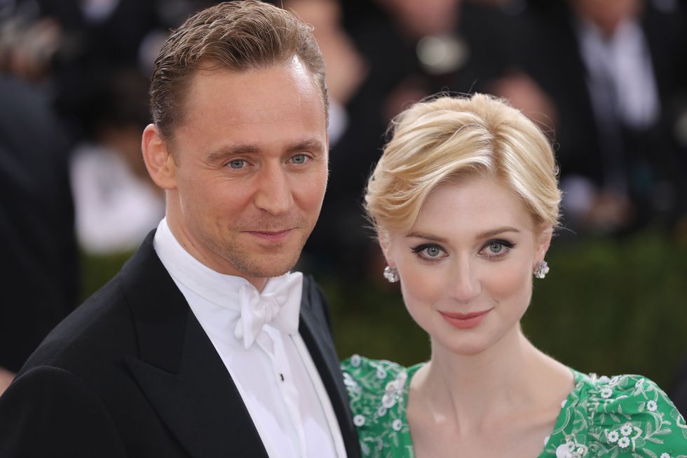 new york, ny   may 02  tom hiddleston and elizabeth debicki attend the manus x machina fashion in an age of technology costume institute gala at metropolitan museum of art on may 2, 2016 in new york city  photo by neilson barnardgetty images for the huffington post