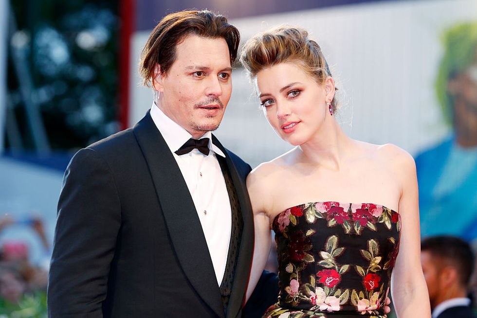 Johnny Depp, Amber Heard - 72nd Venice Film Festival