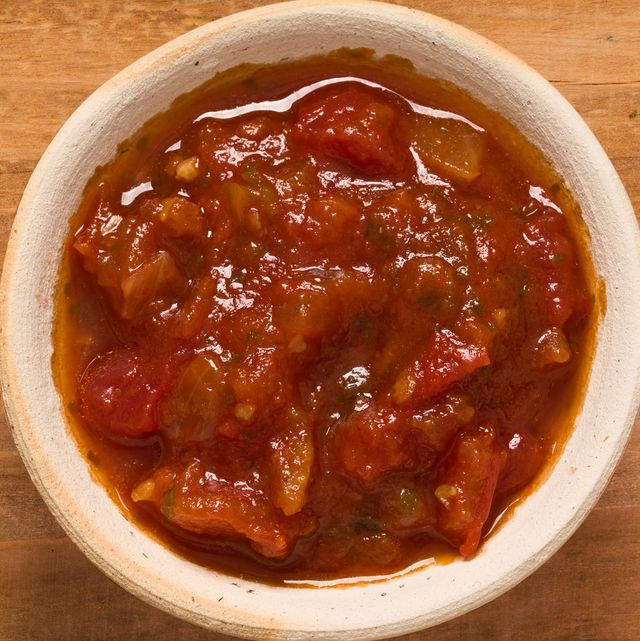 rustic red tomato salsa