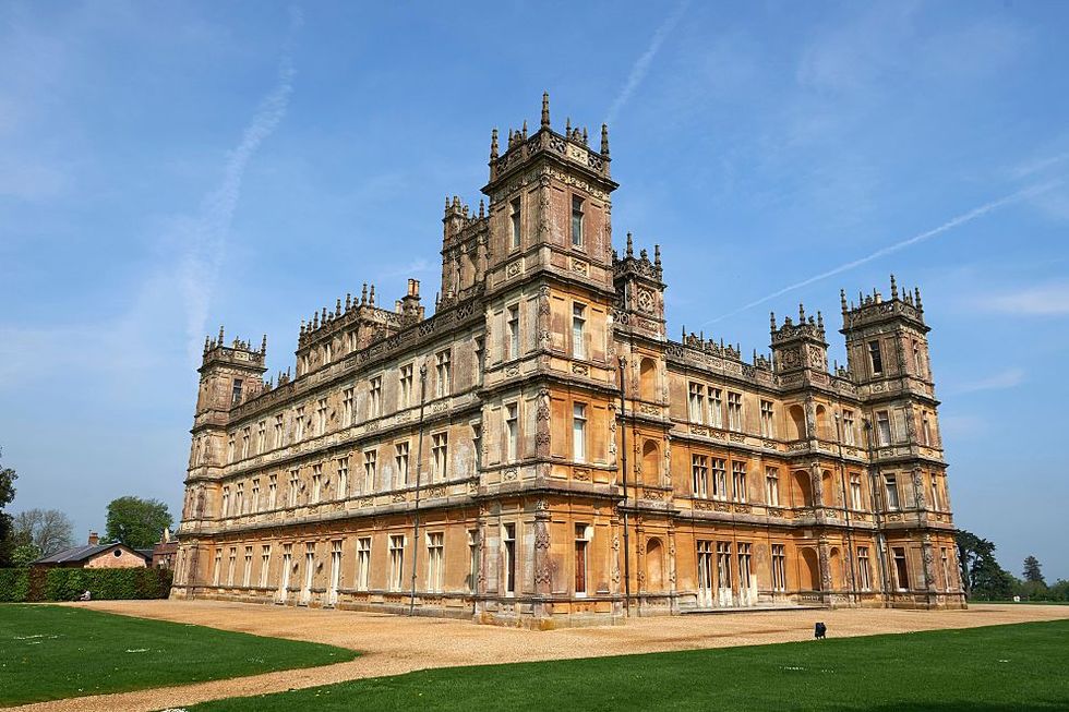 highclere castle, is pictured in highclere, southern england, on may 12, 2016 as britain mulls questions of identity and its possible exit from the european union, 2016 is an anniversary year for three of its most potent symbols the queen, shakespeare and gardener capability brown lancelot capability brown is credited with having created over 170 gardens, among them the grounds of highclere castle, made famous as the set of the hit television series downton abbey afp niklas hallen to go with afp story by florence biedermann photo credit should read niklas hallenafp via getty images