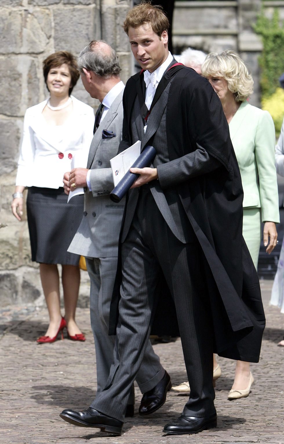 Prince William Graduation Ceremony At St Andrew's