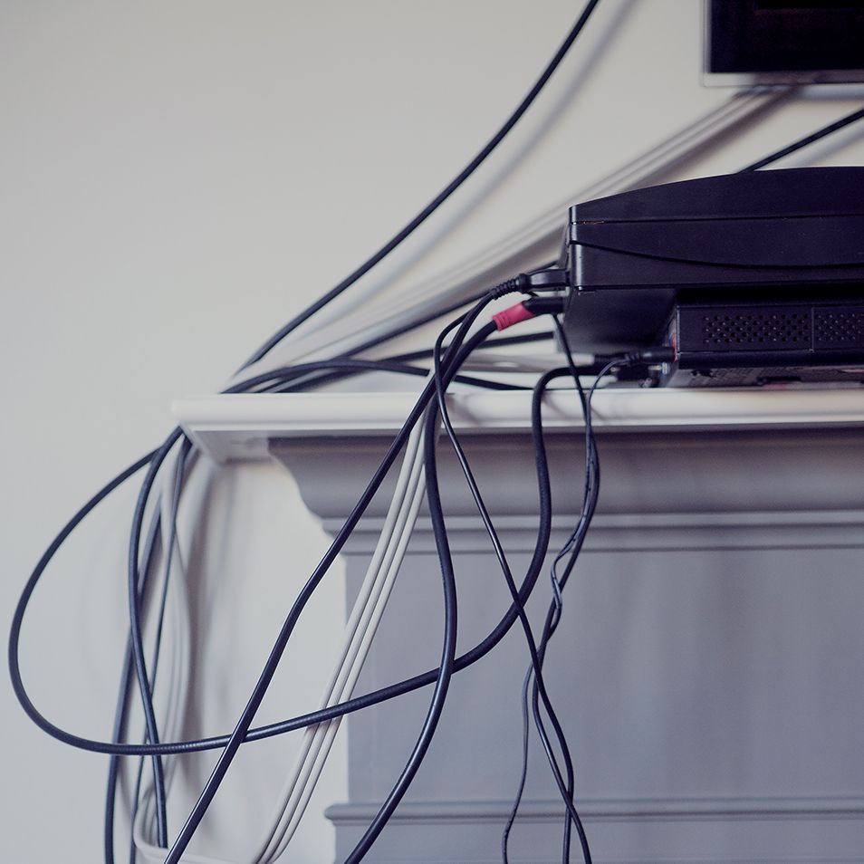 14 Solutions for Hiding TV Cords, Wires, and Other Electronics