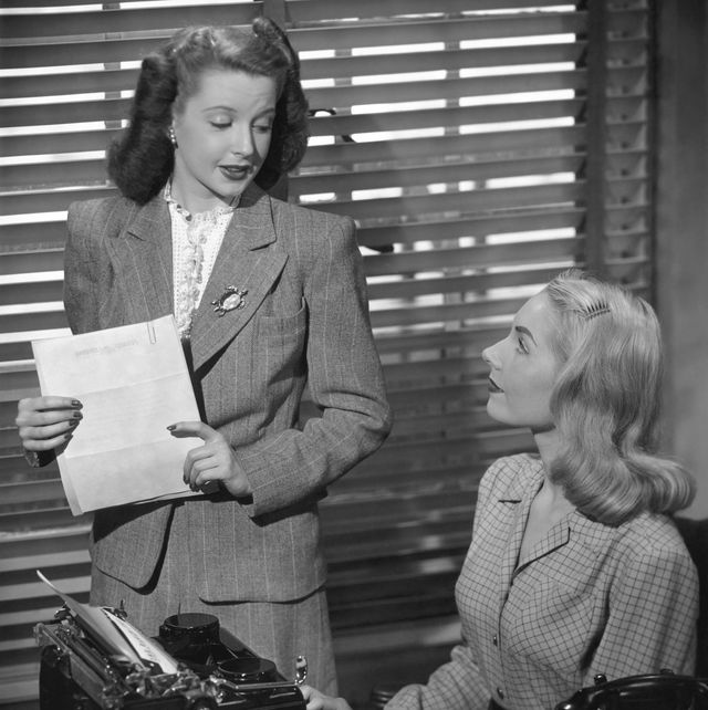 united states circa 1950s businesswoman and her secretary