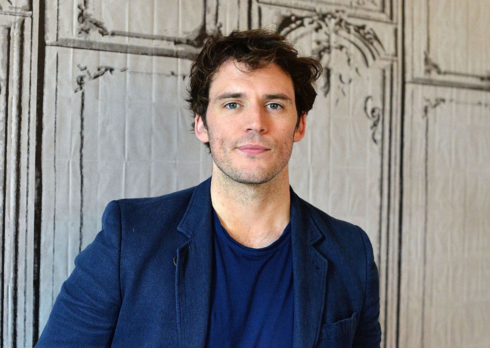 new york, ny may 23 actor sam claflin visits aol build to discuss his new film me before you, a film based on the critically acclaimed, best selling novel, at aol studios in new york on may 23, 2016 in new york city photo by slaven vlasicgetty images