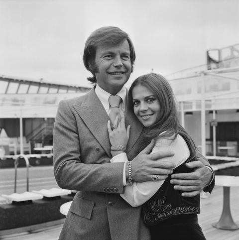 american actor robert wagner with his former wife american actress natalie wood, 23rd april 1972  photo by chris wooddaily expresshulton archivegetty images