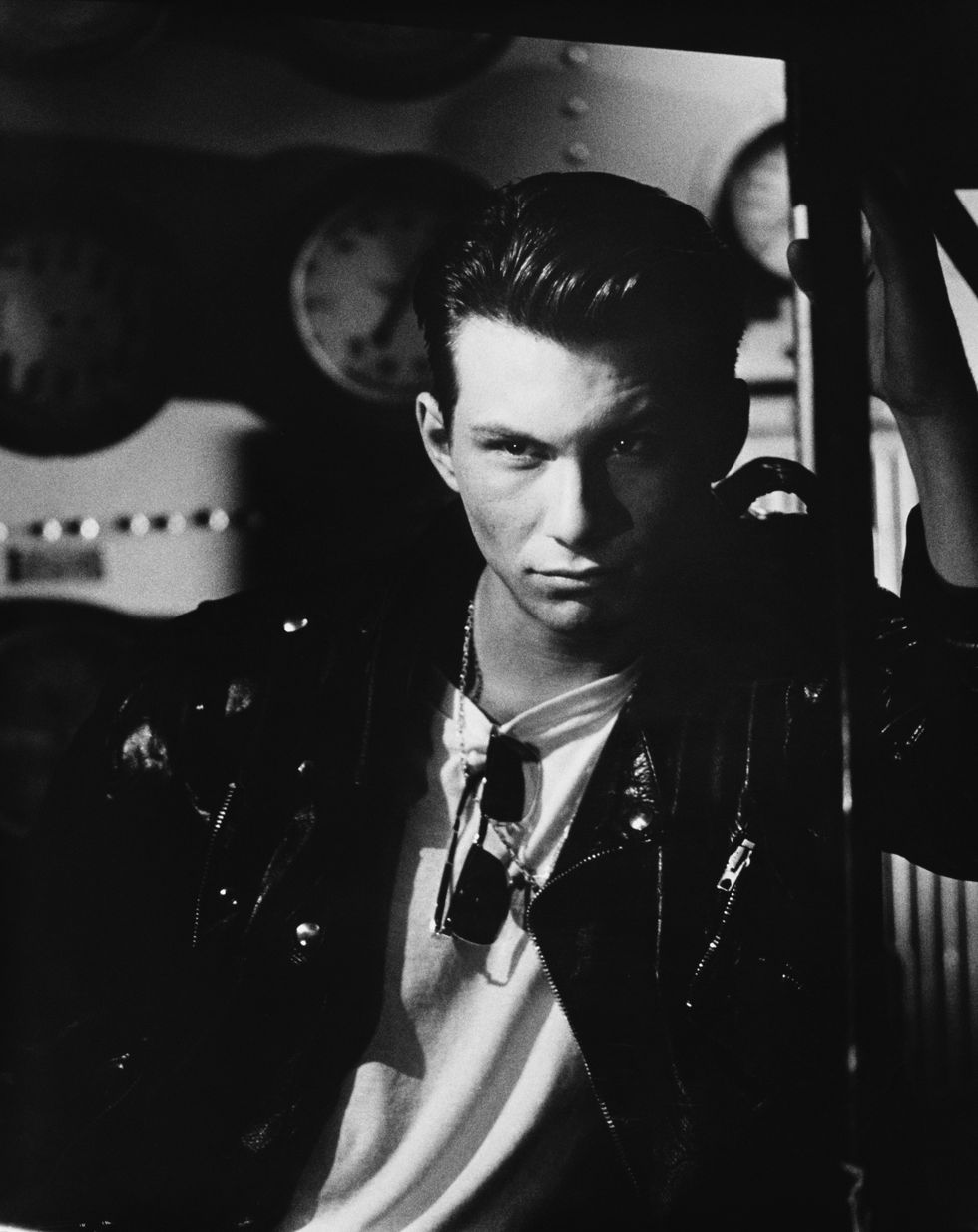 christian slater in leather jacket photo by © aaron rapoportcorbis outlinecorbis via getty images