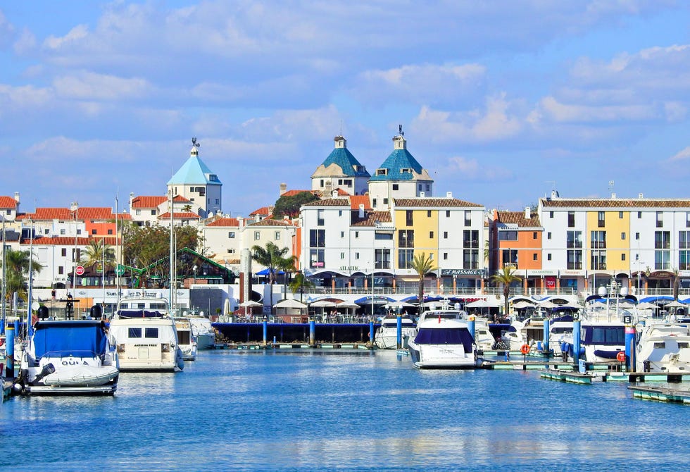 paesaggio urbano del porto turistico di Vilamoura