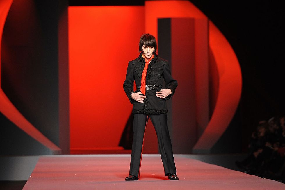 Red, Fashion, Stage, Performance, Event, Formal wear, Design, Fashion design, Performing arts, Photography, 