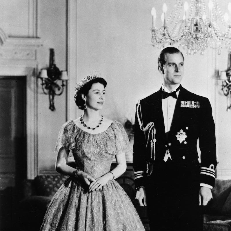 Elisabeth II. von GB/ mit Ehemann Prinz Philip