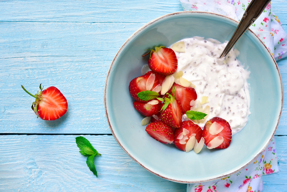 low calorie breakfast greek yogurt