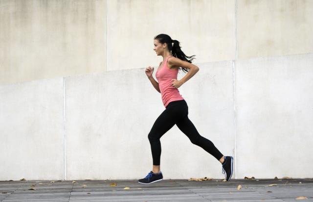 female runner