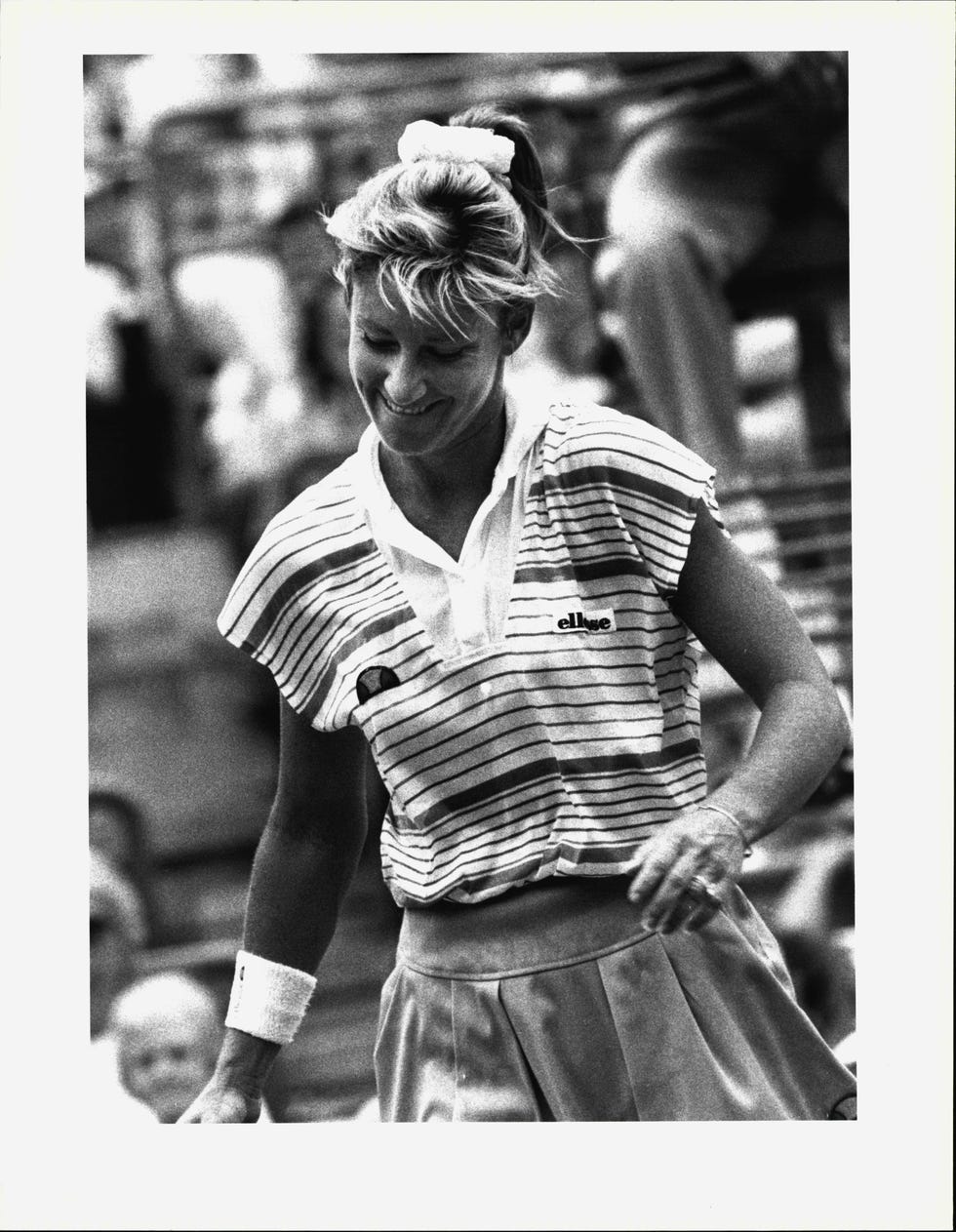 Tennis Player Chris Evert-Lloyd