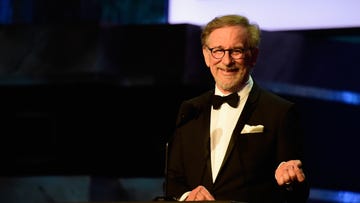 hollywood ca june 09 director stephen spielberg onstage during american film institutes 44th life achievement award gala tribute show to john williams at dolby theatre on june 9 2016 in hollywood california