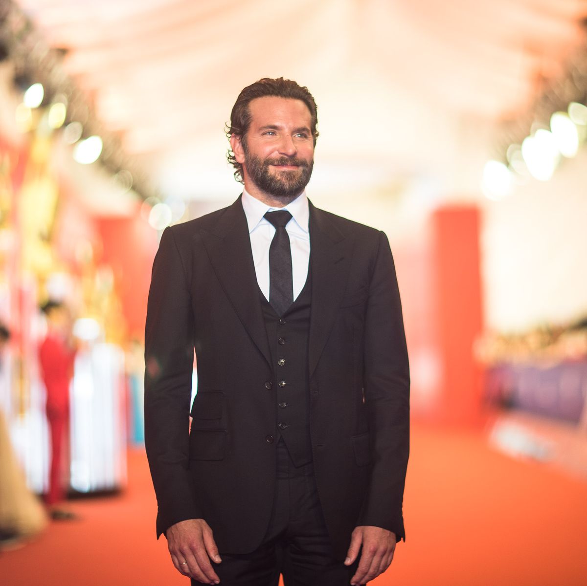 shanghai, china   june 11  actor bradley cooper walks the red carpet of the 19th shanghai international film festival at shanghai grand theatre on june 11, 2016 in shanghai, china  photo by visual chinagetty images