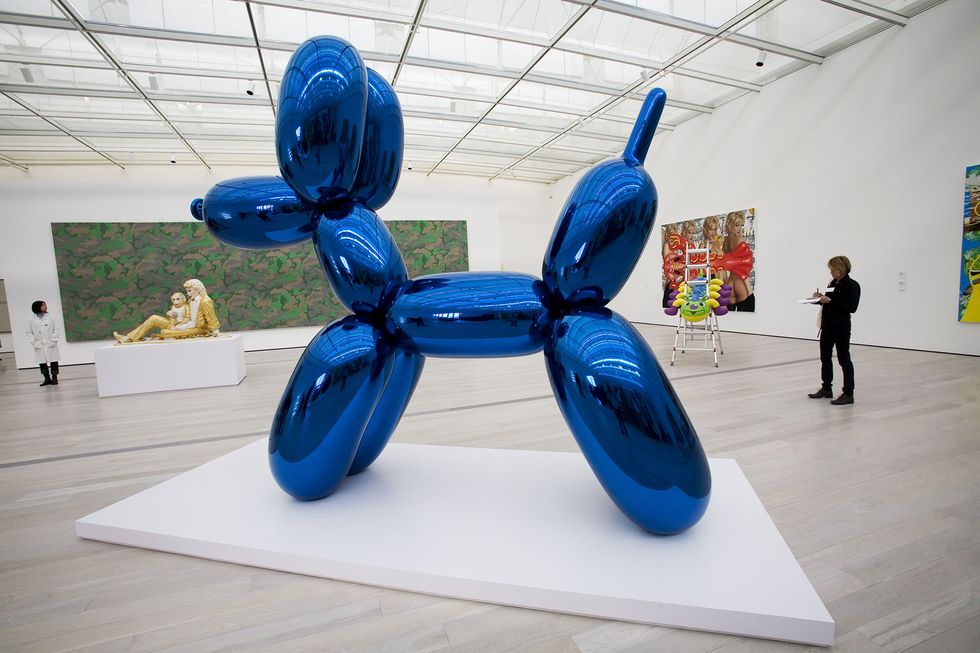 Jeff Koons 'Rabbit' sculpture goes for record $91.1 million