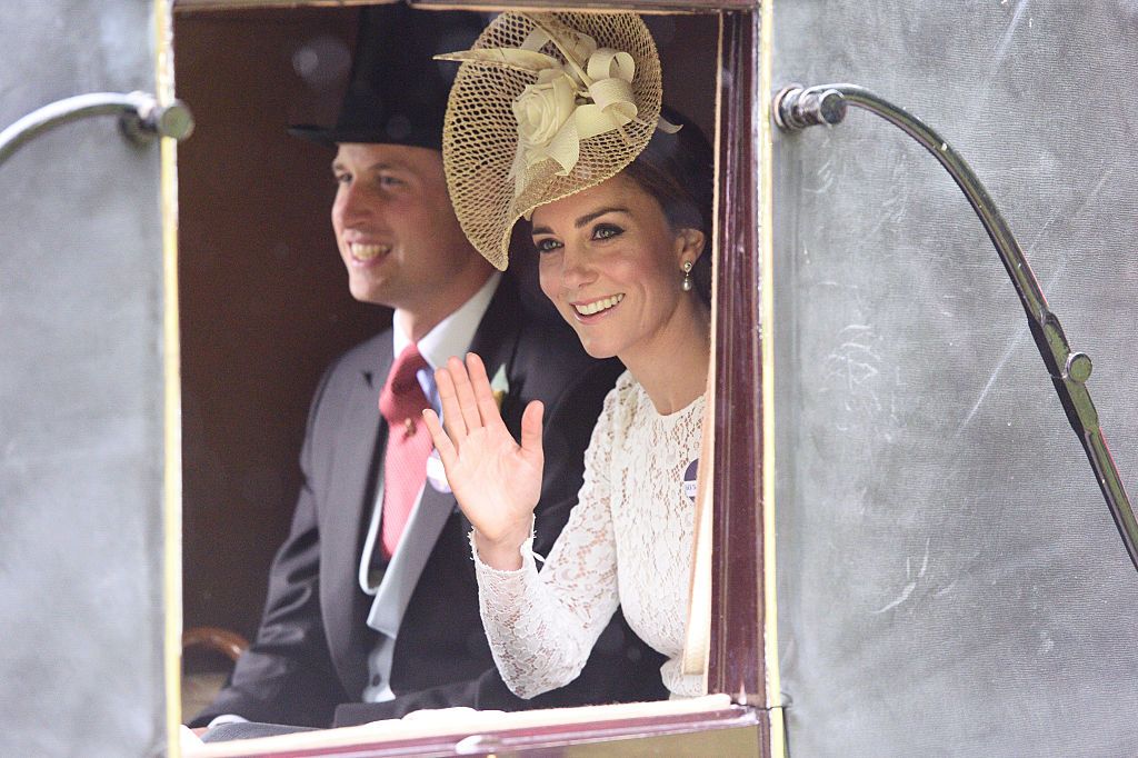 Prince William and Kate Middleton at the Royal Ascot