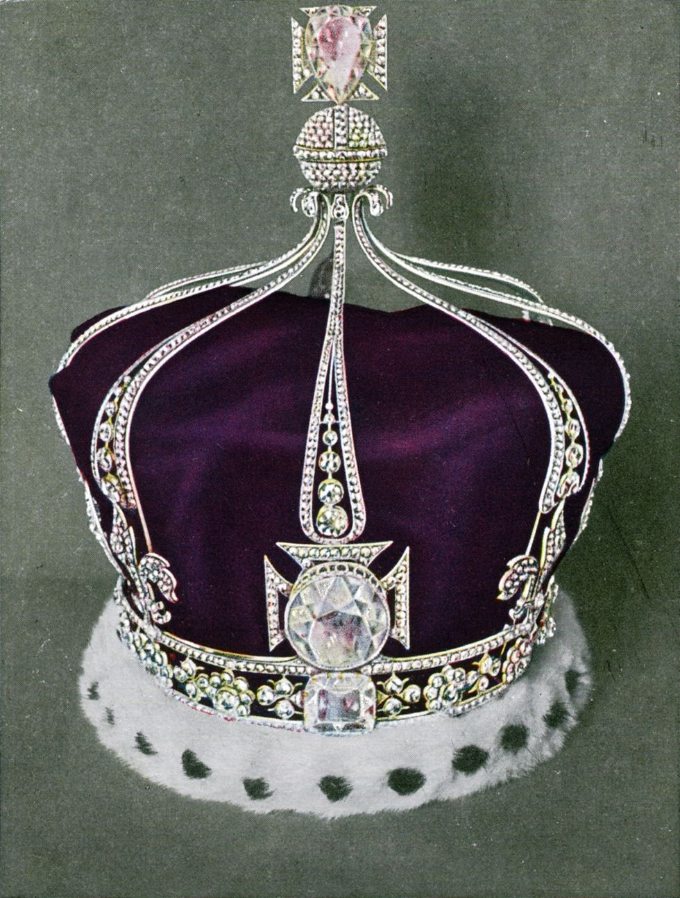the crown of queen mary of england