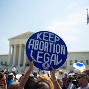 Keep abortion legal sign at Supreme Court washington dc, usa june 27, 2016 pro choice supporters celebrate in front of the us supreme court after the court, in a 5 3 ruling, struck down a texas abortion access law