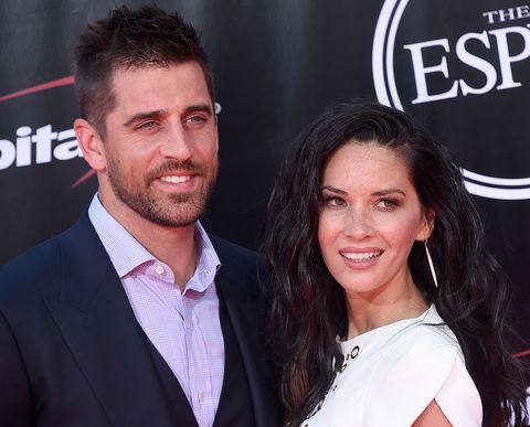 aaron rodgers and olivia munn