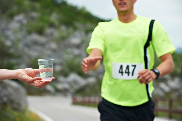 Man Getting Water