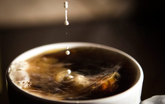 Coffee creamer jar, close-up News Photo - Getty Images